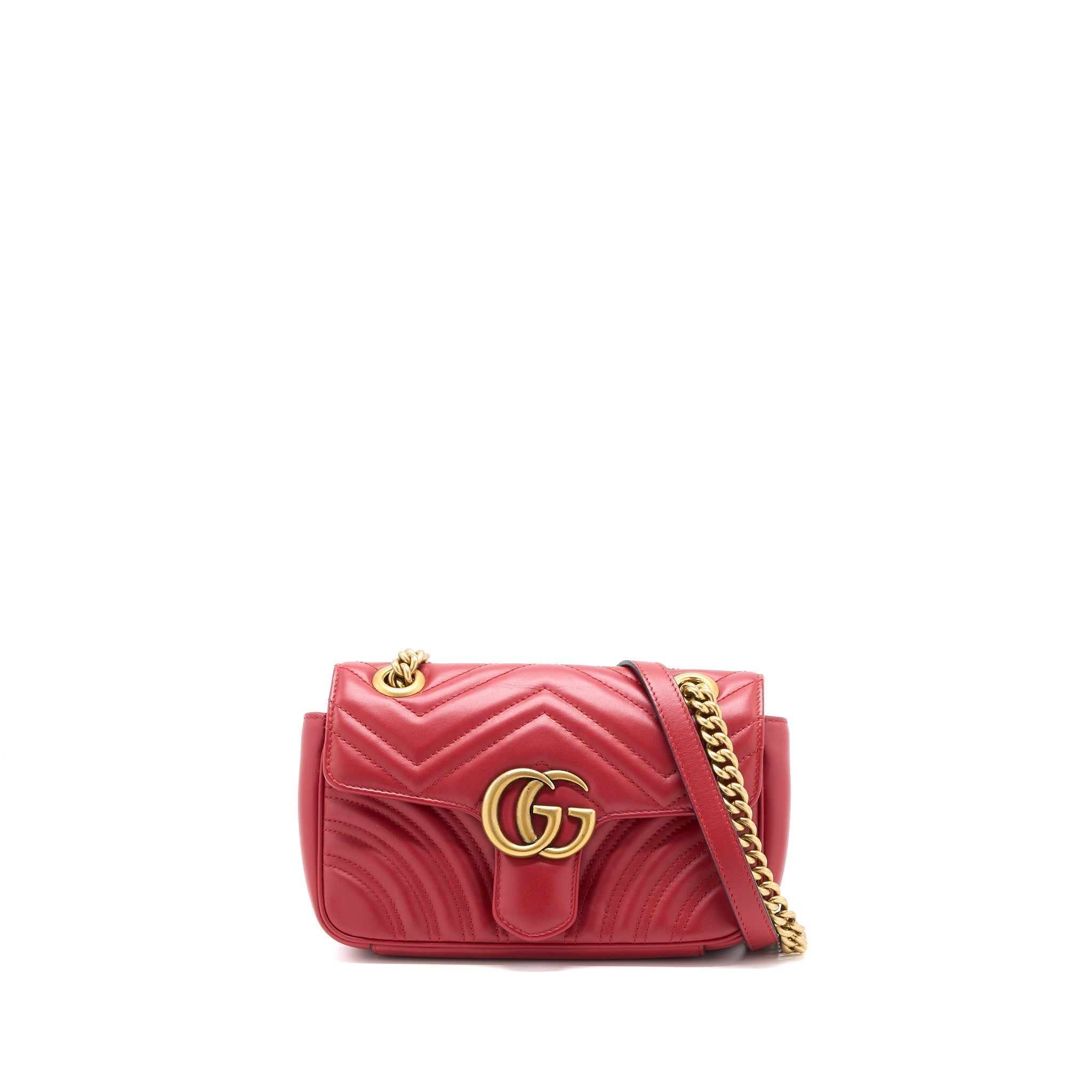 gucci-mini-marmont-calfskin-red-ghw