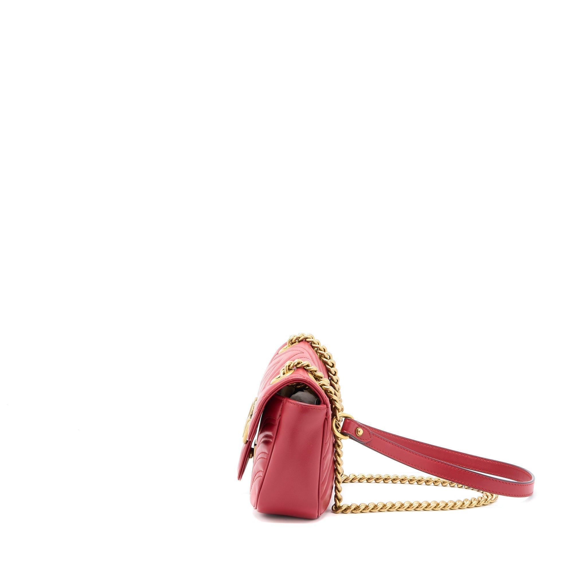 gucci-mini-marmont-calfskin-red-ghw