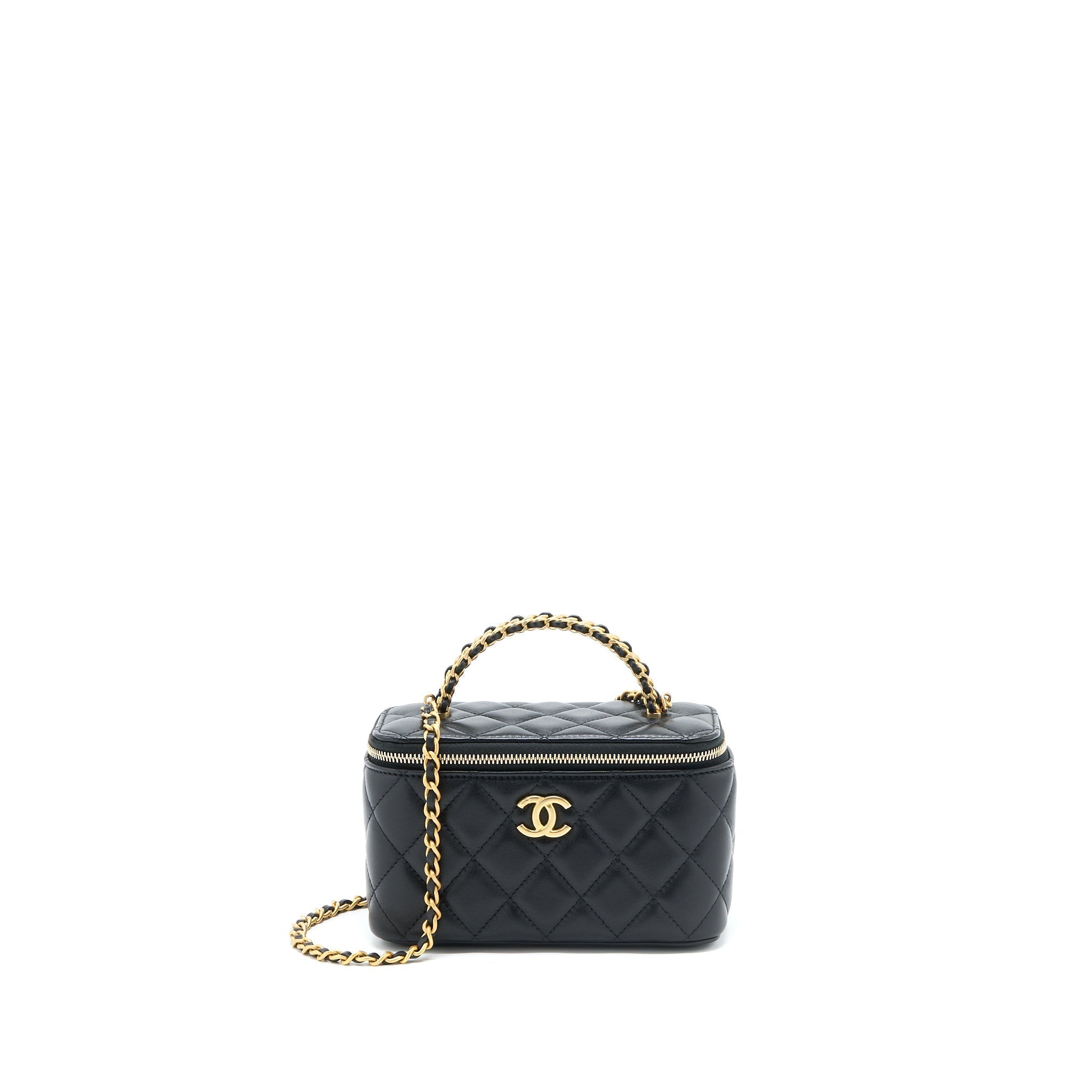 chanel-top-twist-chain-handle-long-vanity-with-chain-lambskin-black-brushed-ghw-microchip