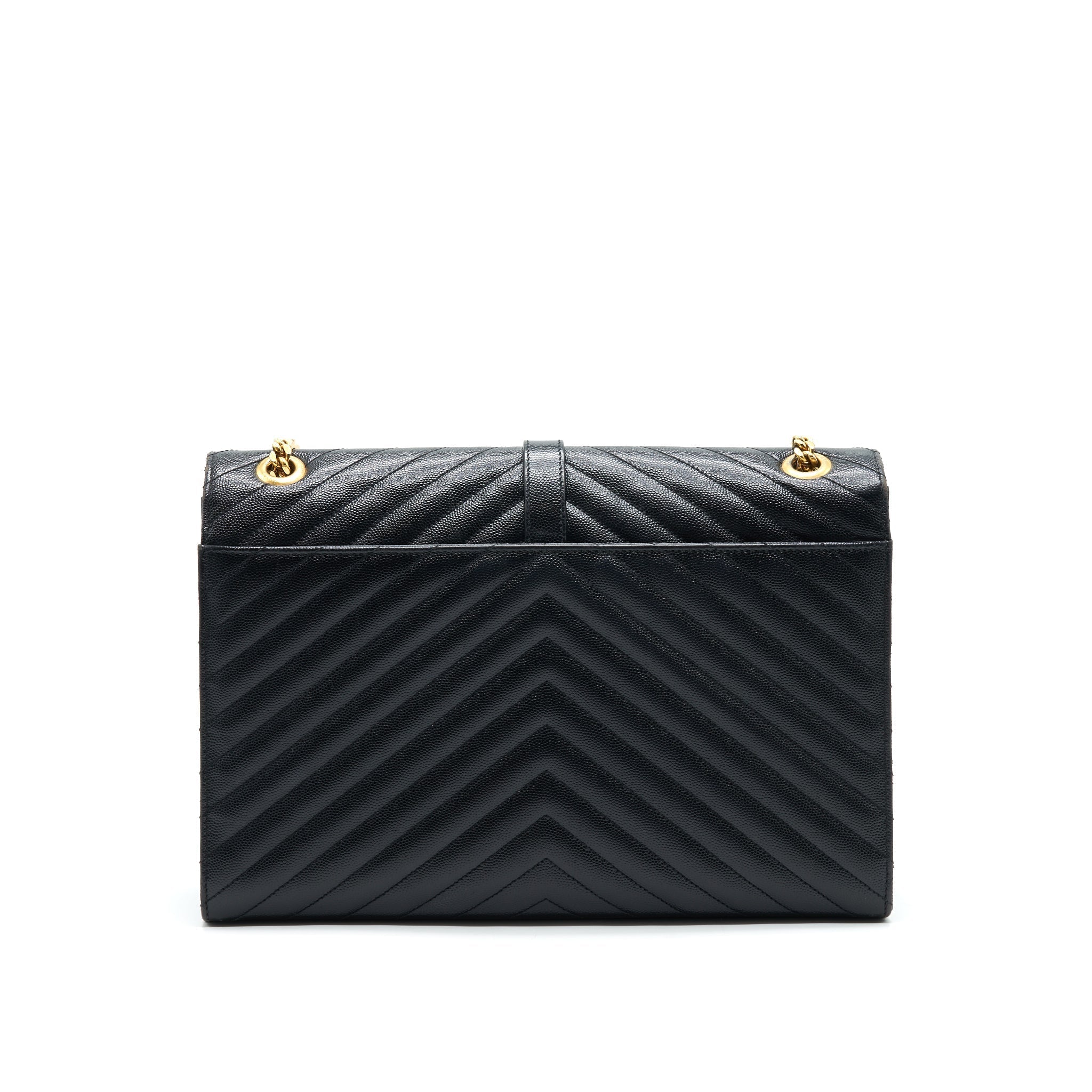 saint-laurent-ysl-large-envelope-chain-flap-bag-in-black-grain-de-poudre