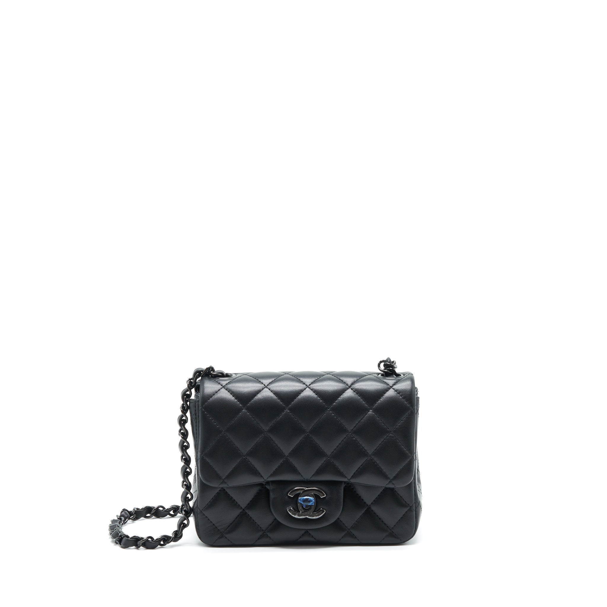 chanel-mini-square-flap-bag-lambskin-so-black