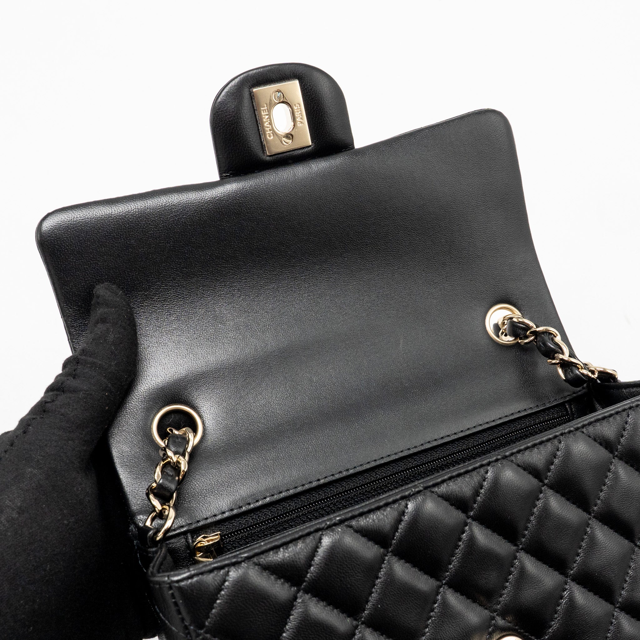 chanel-mini-rectangular-flap-bag-lambskin-black-lghwmicrochip-2