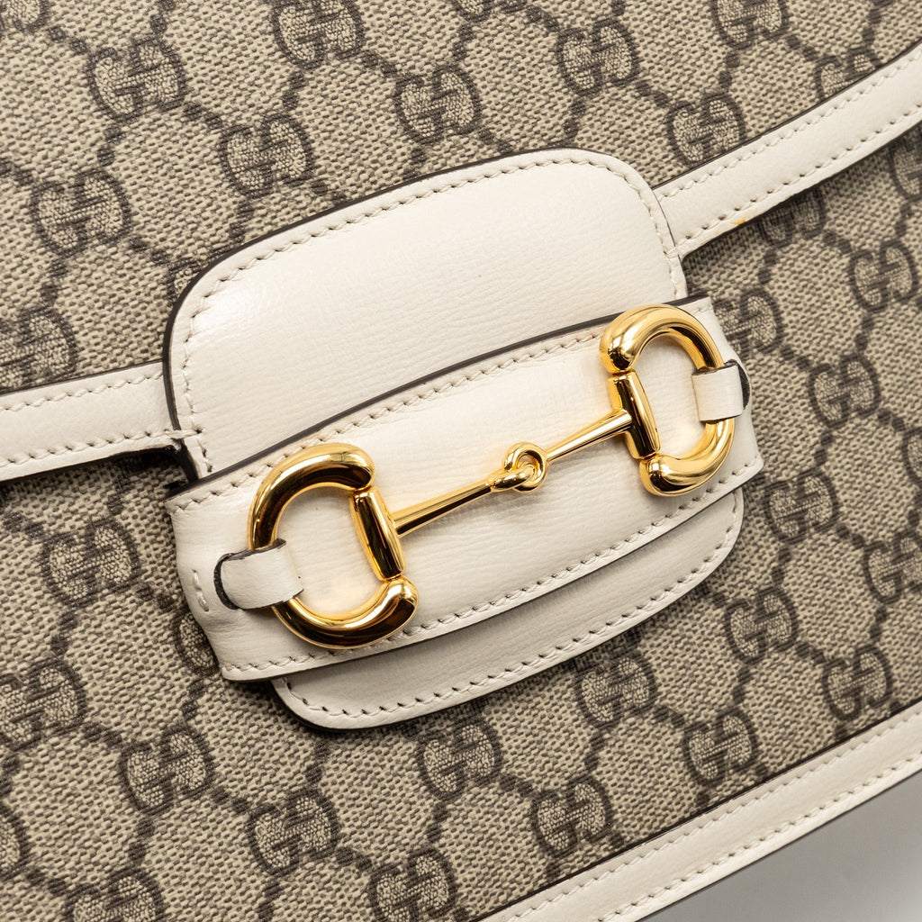 gucci-horsebit-1955-shoulder-bag-gg-supreme-canvas-leather-beige-white-ghw