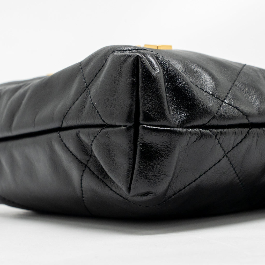 chanel-mini-22-bag-shiny-calfskin-black-ghw-microchip-6