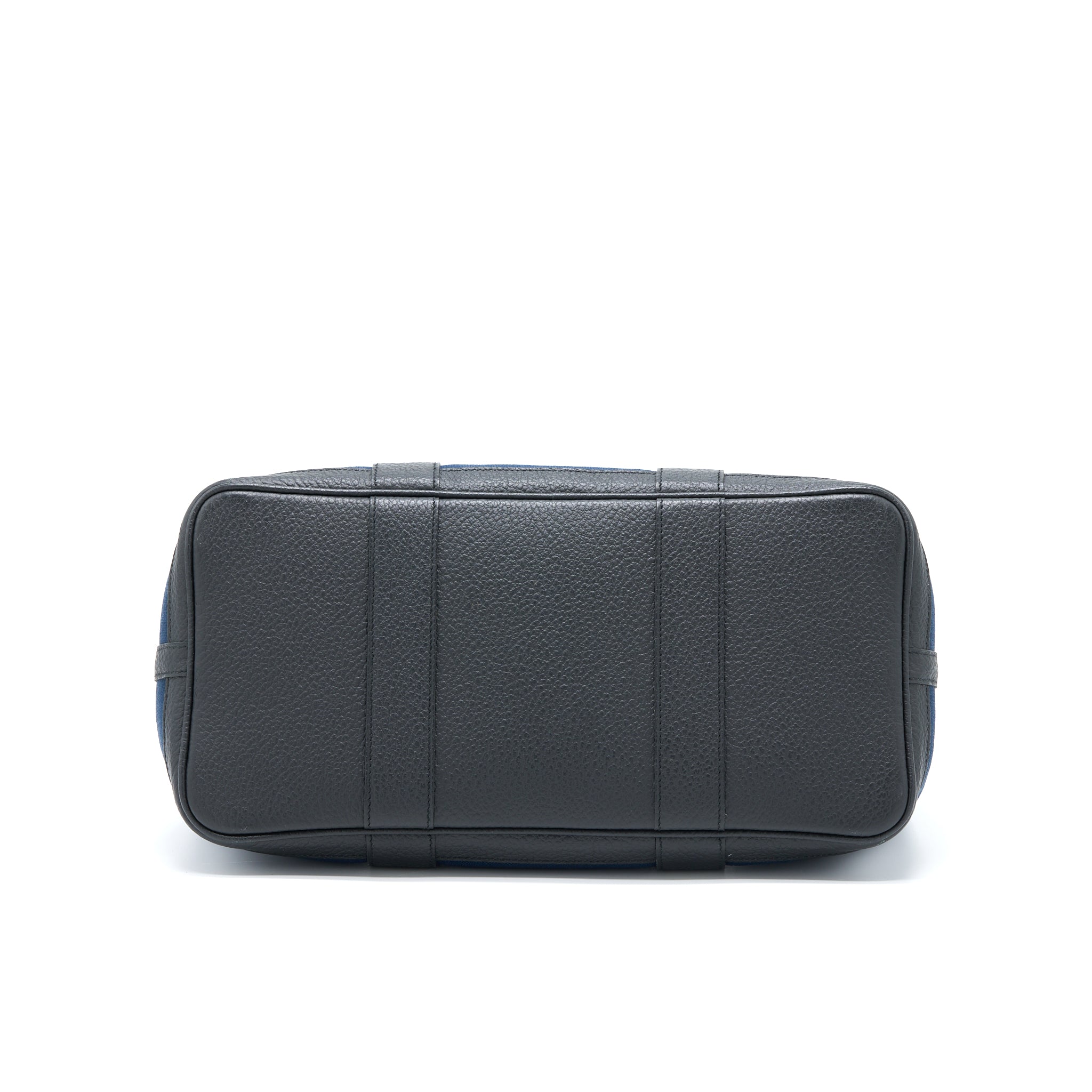 hermes-garden-party-36-pockets-bleu-marine-black-shw-stamp-x