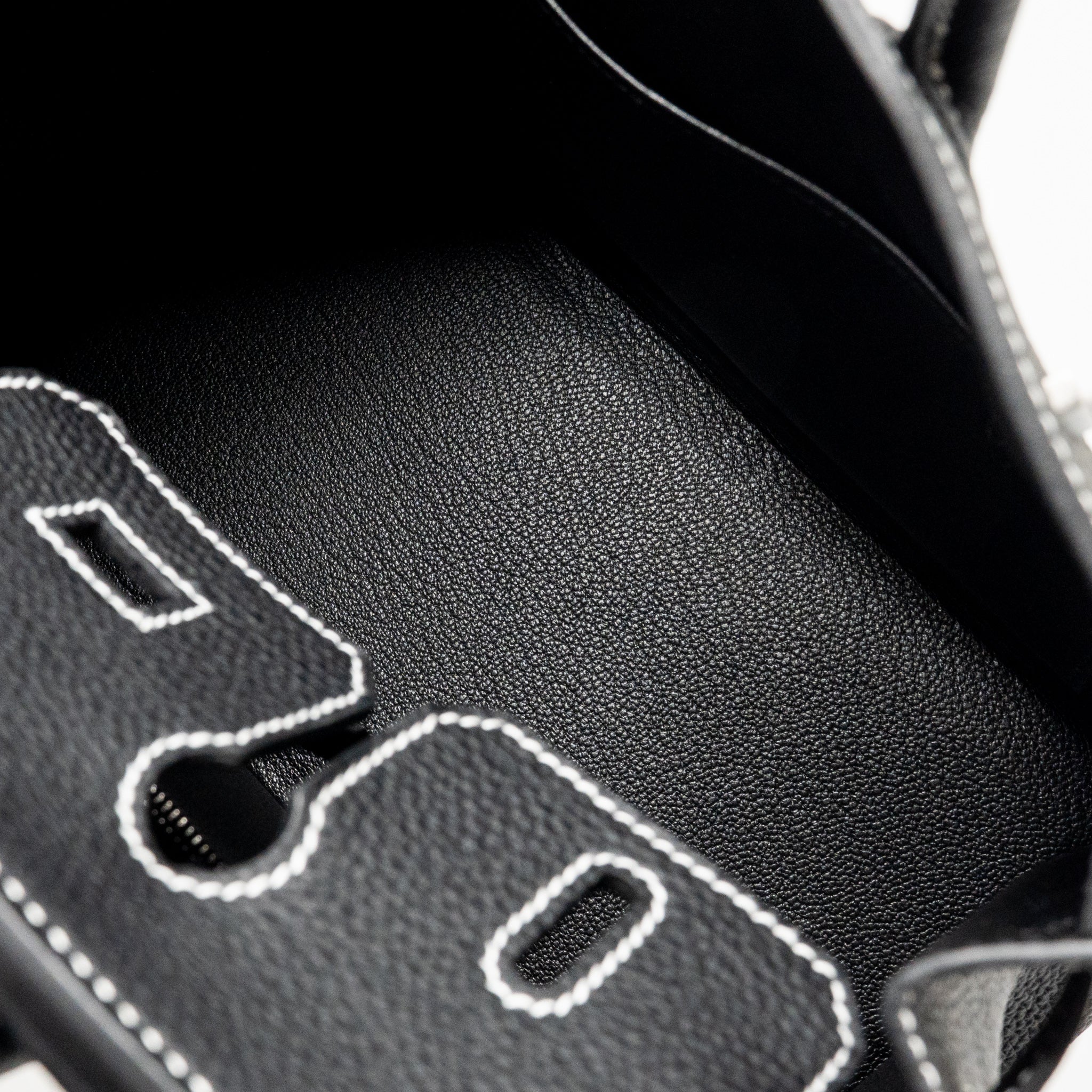 hermes-birkin-25-special-order-togo-black-white-stitching-brushed-shw-stamp-g