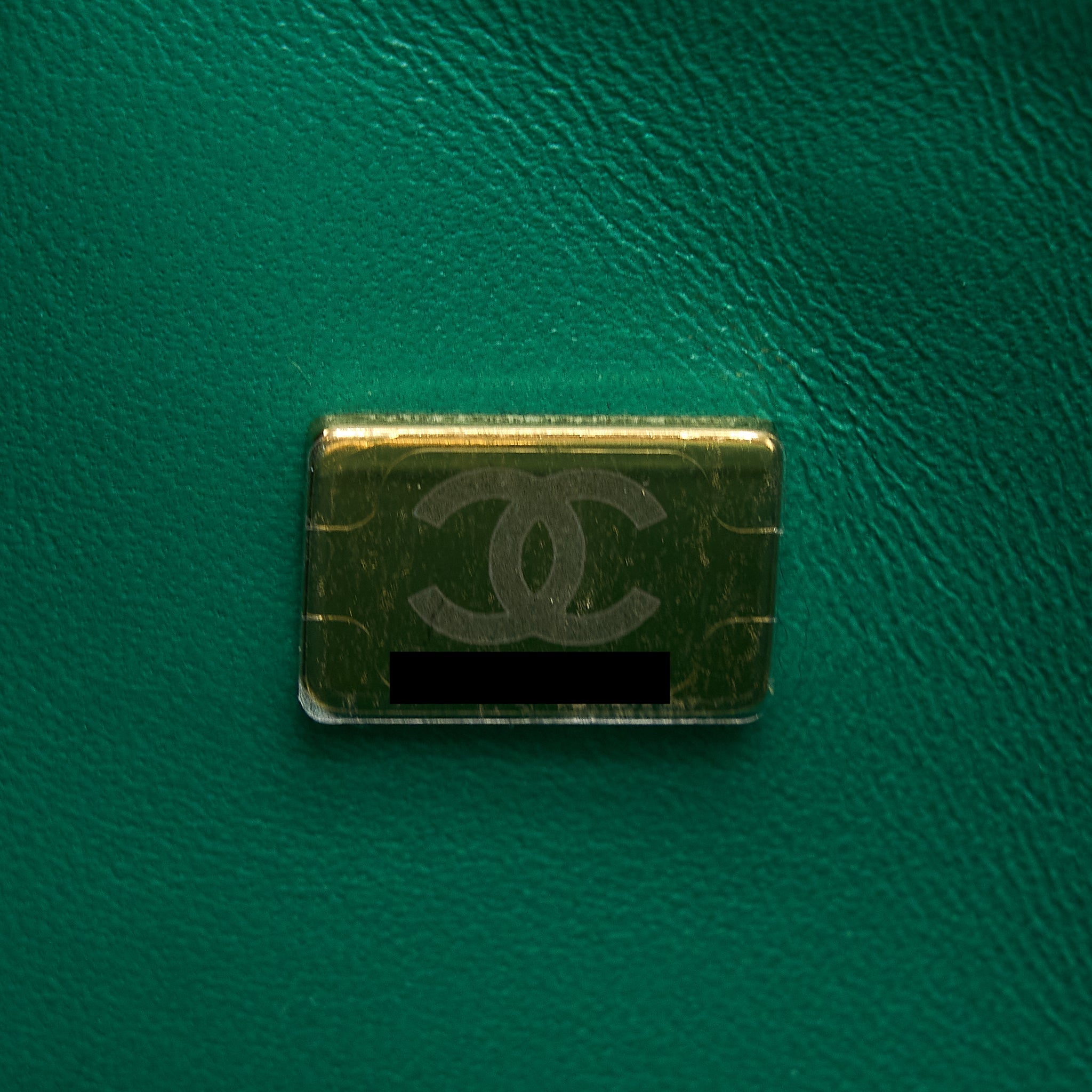 chanel-small-classic-double-flap-bag-lambskin-green-lghwmicrochip