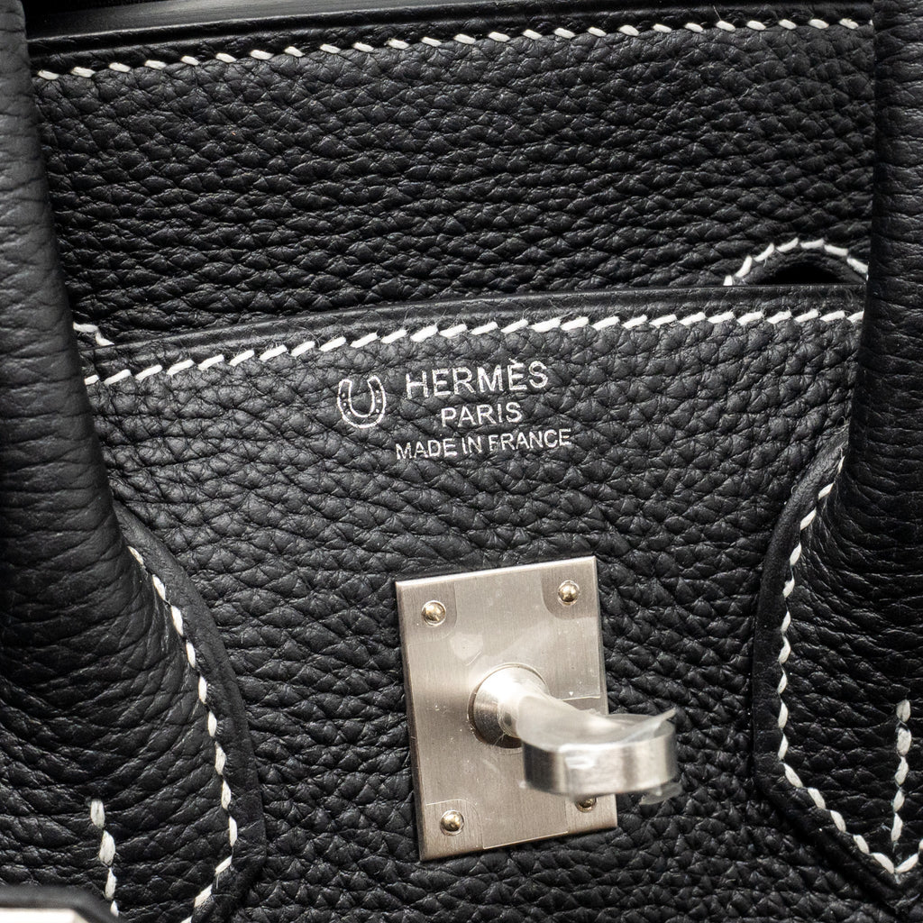 hermes-birkin-25-special-order-togo-black-white-stitching-brushed-shw-stamp-g