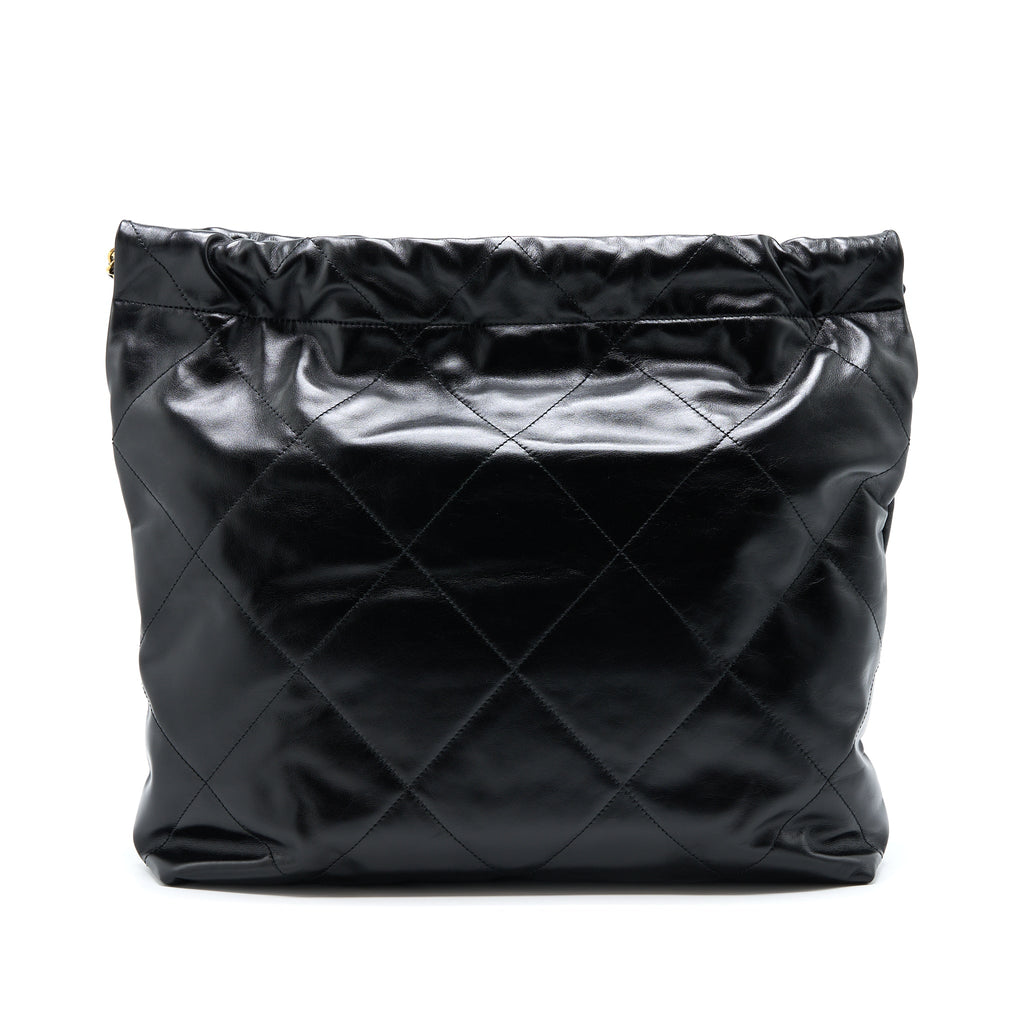 chanel-medium-22-bag-gold-letter-shiny-calfskin-black-brushed-ghwmicrochip