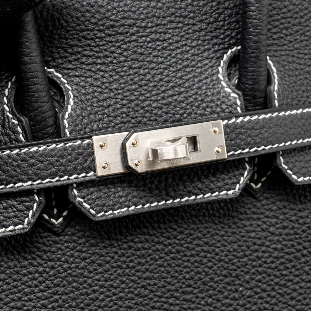 hermes-birkin-25-special-order-togo-black-white-stitching-brushed-shw-stamp-g