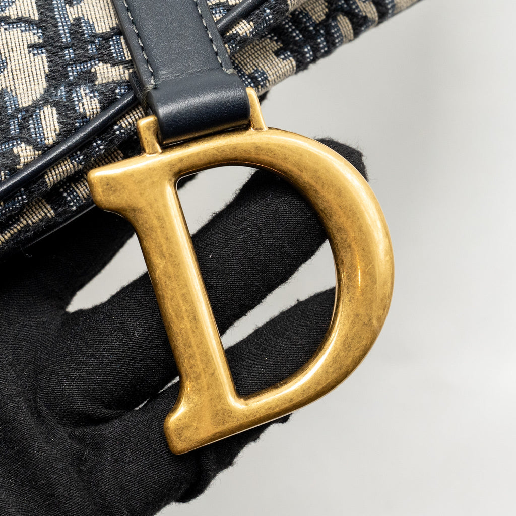 dior-medium-saddle-bag-blue-oblique-canvas-calfskin-ghw