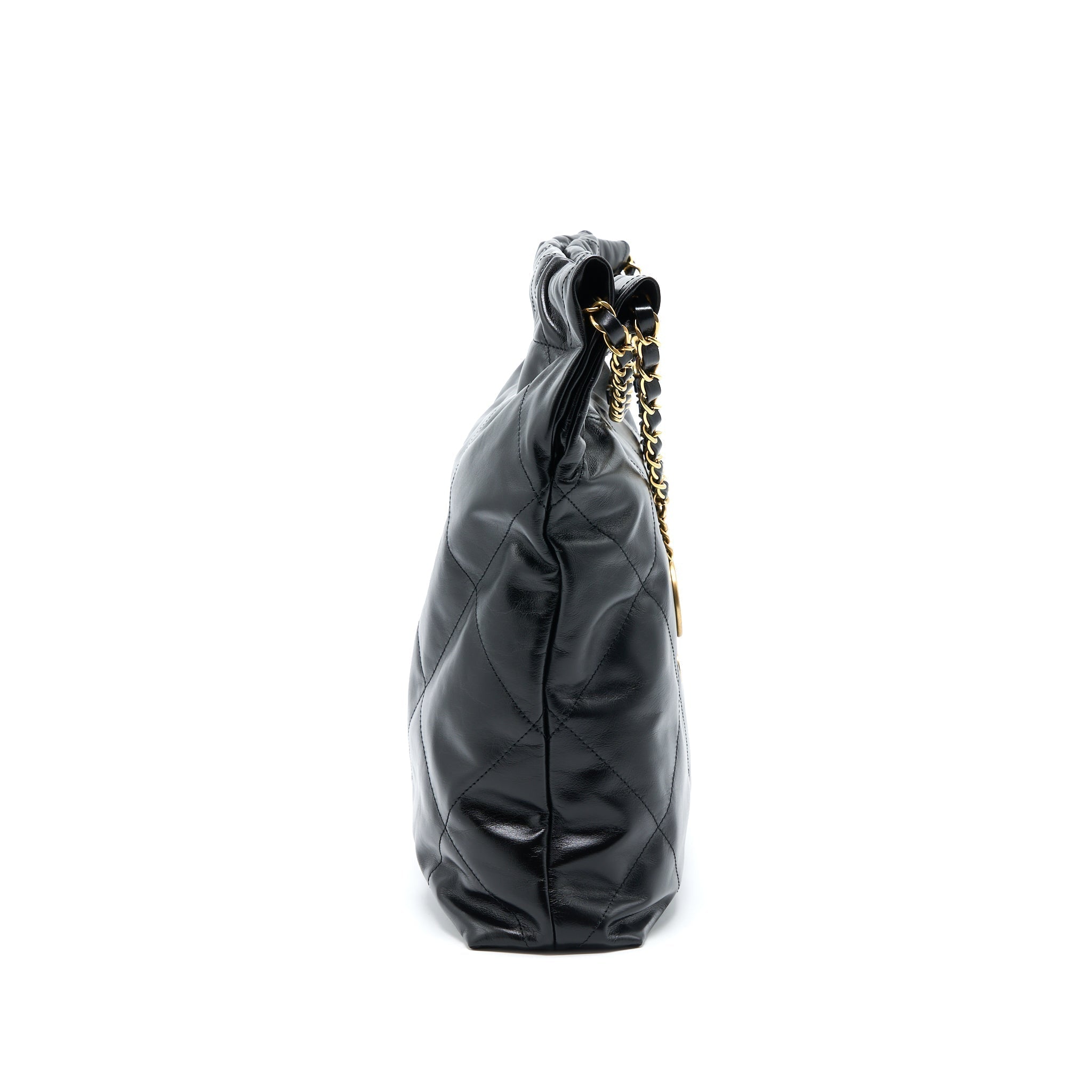 chanel-medium-22-bag-gold-letter-shiny-calfskin-black-brushed-ghwmicrochip