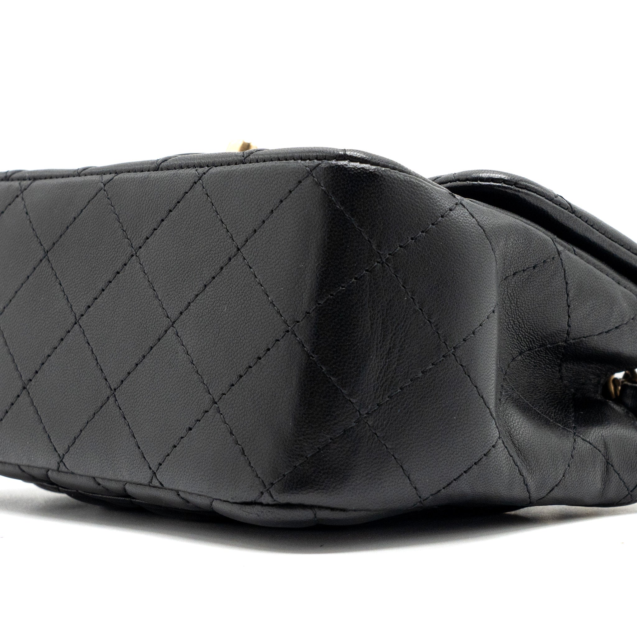 chanel-classic-mini-square-flap-bag-lambskin-black-brushed-ghw