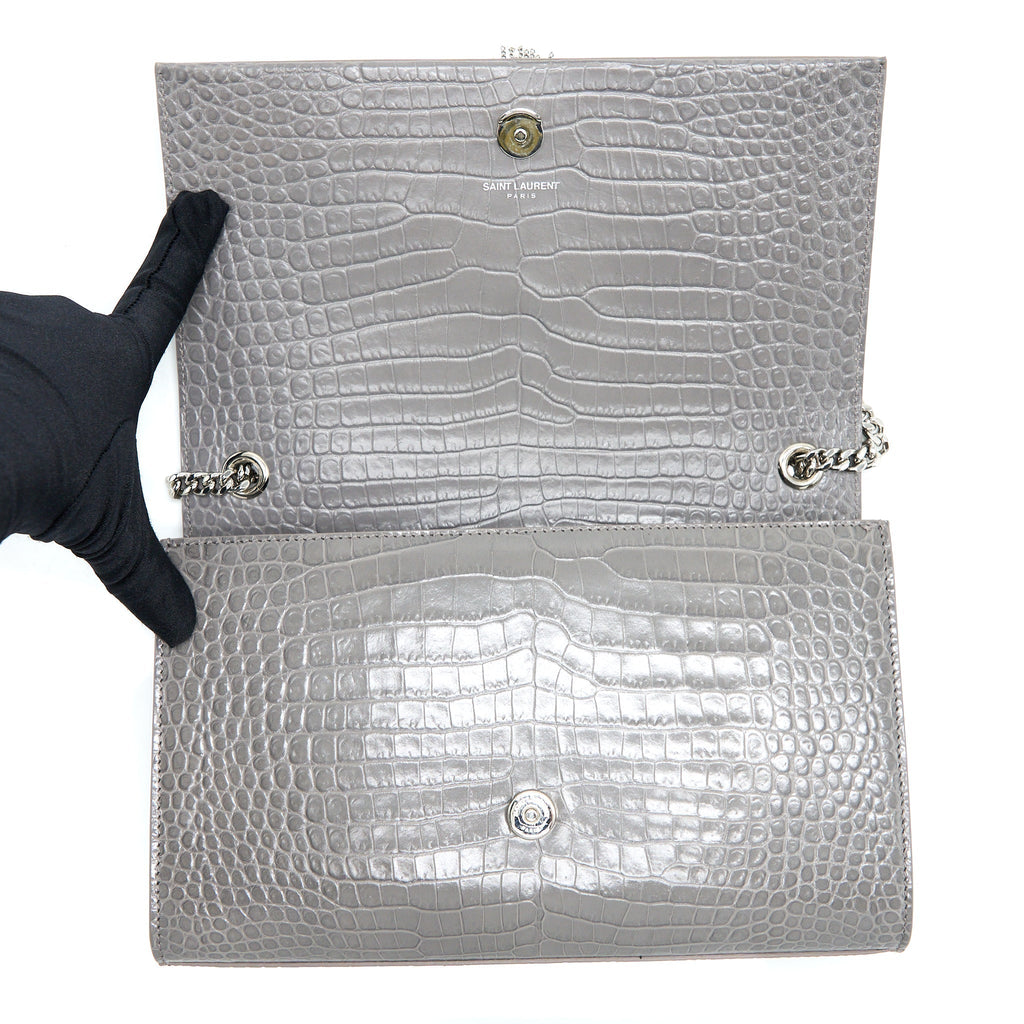 saint-laurent-kate-bag-croc-embossed-grey-shw