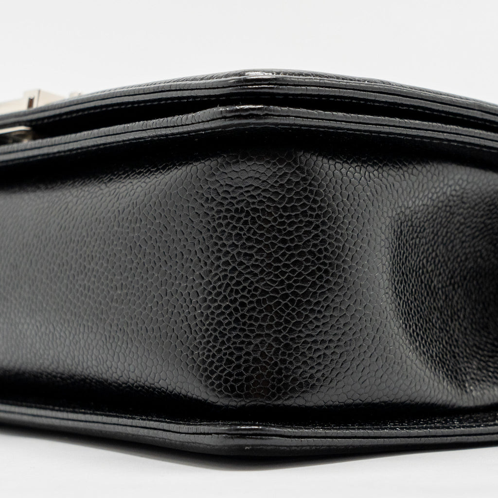 chanel-chevron-medium-boy-bag-caviar-black-shw