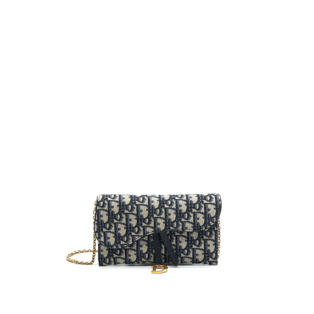 dior-oblique-jacquard-saddle-wallet-with-chain