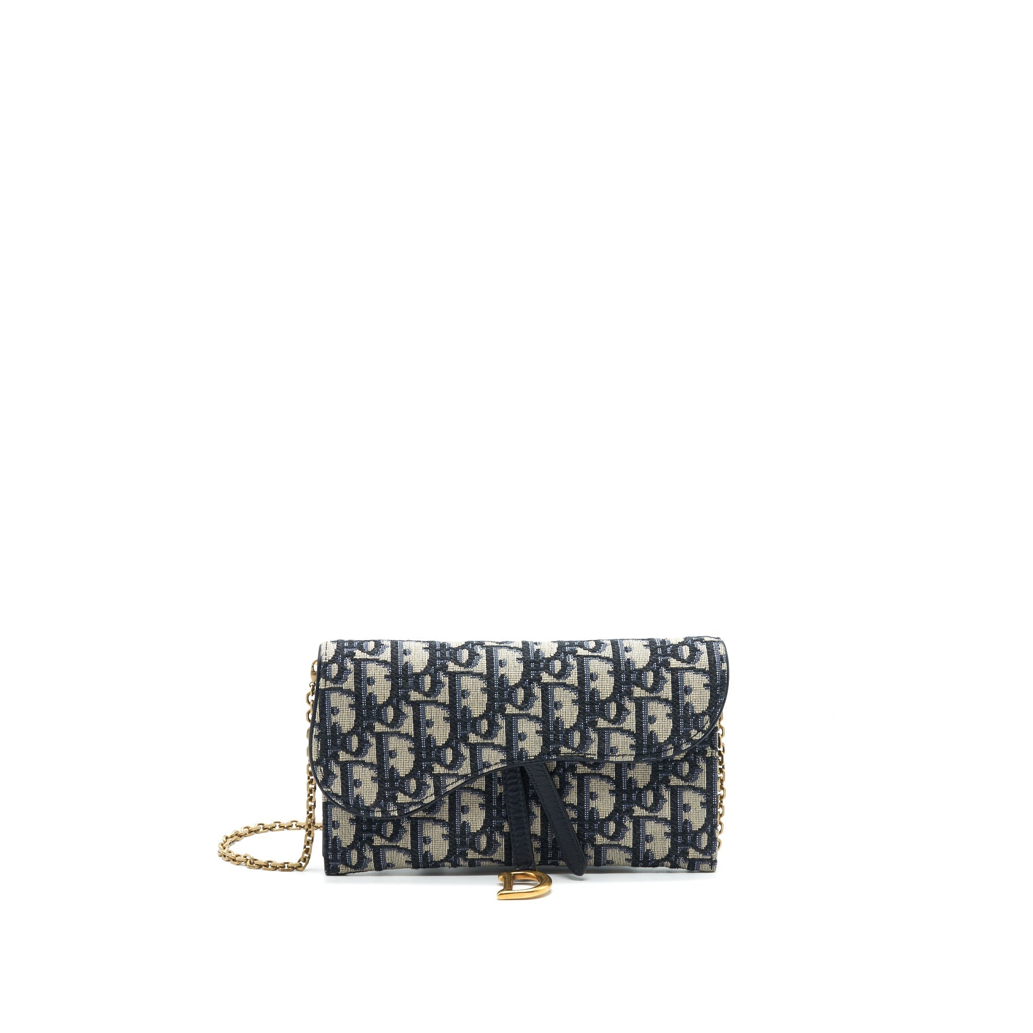 dior-oblique-jacquard-saddle-wallet-with-chain