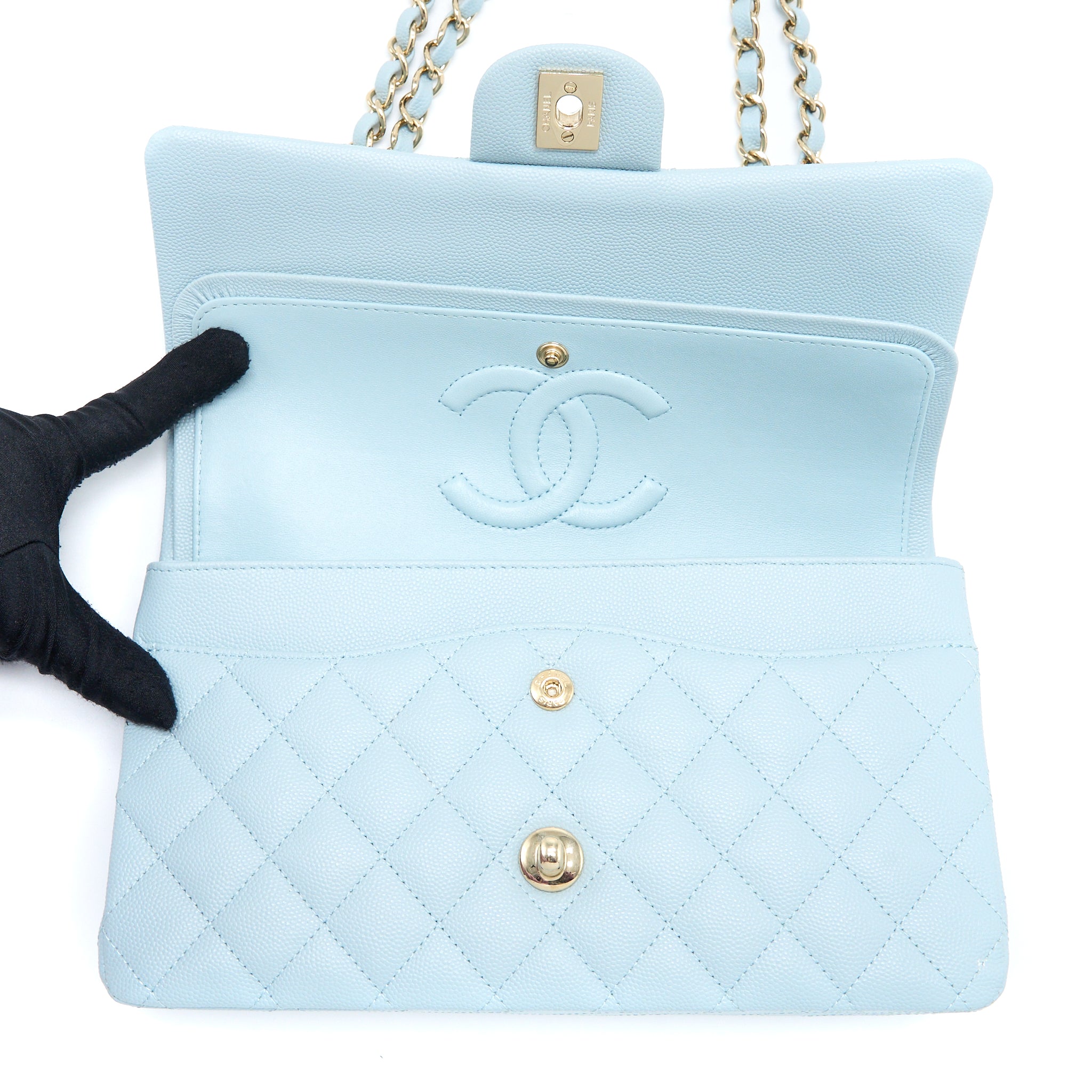 chanel-medium-classic-double-flap-bag-caviar-light-blue-lghw-microchip