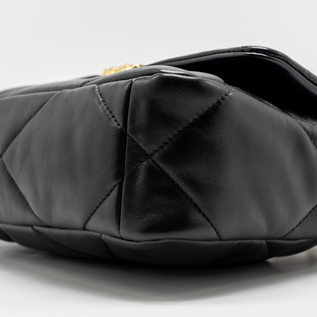 chanel-small-19-bag-lambskin-black-multicolor-hardware-microchip-copy