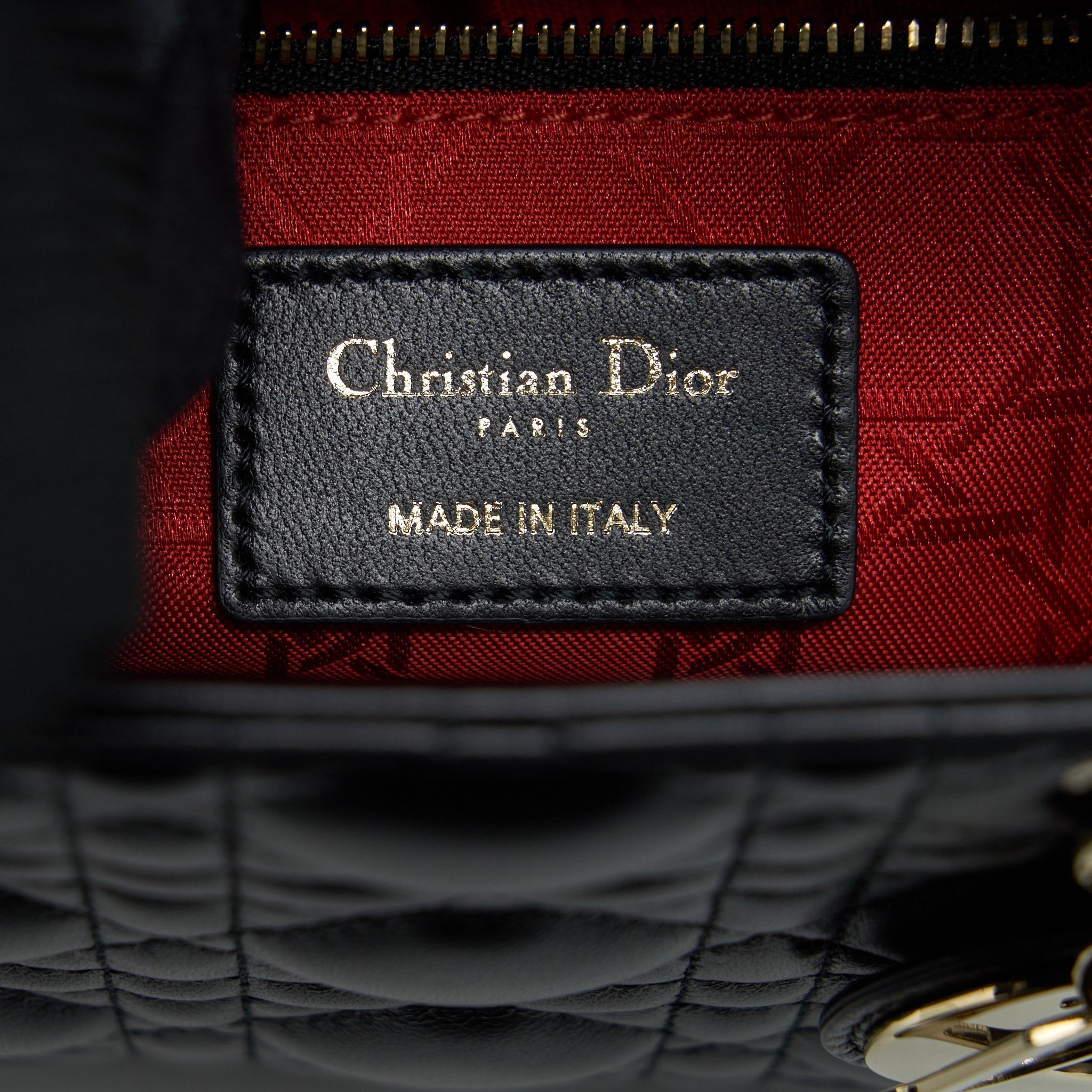 dior-small-lady-dior-lambskin-black-ghw
