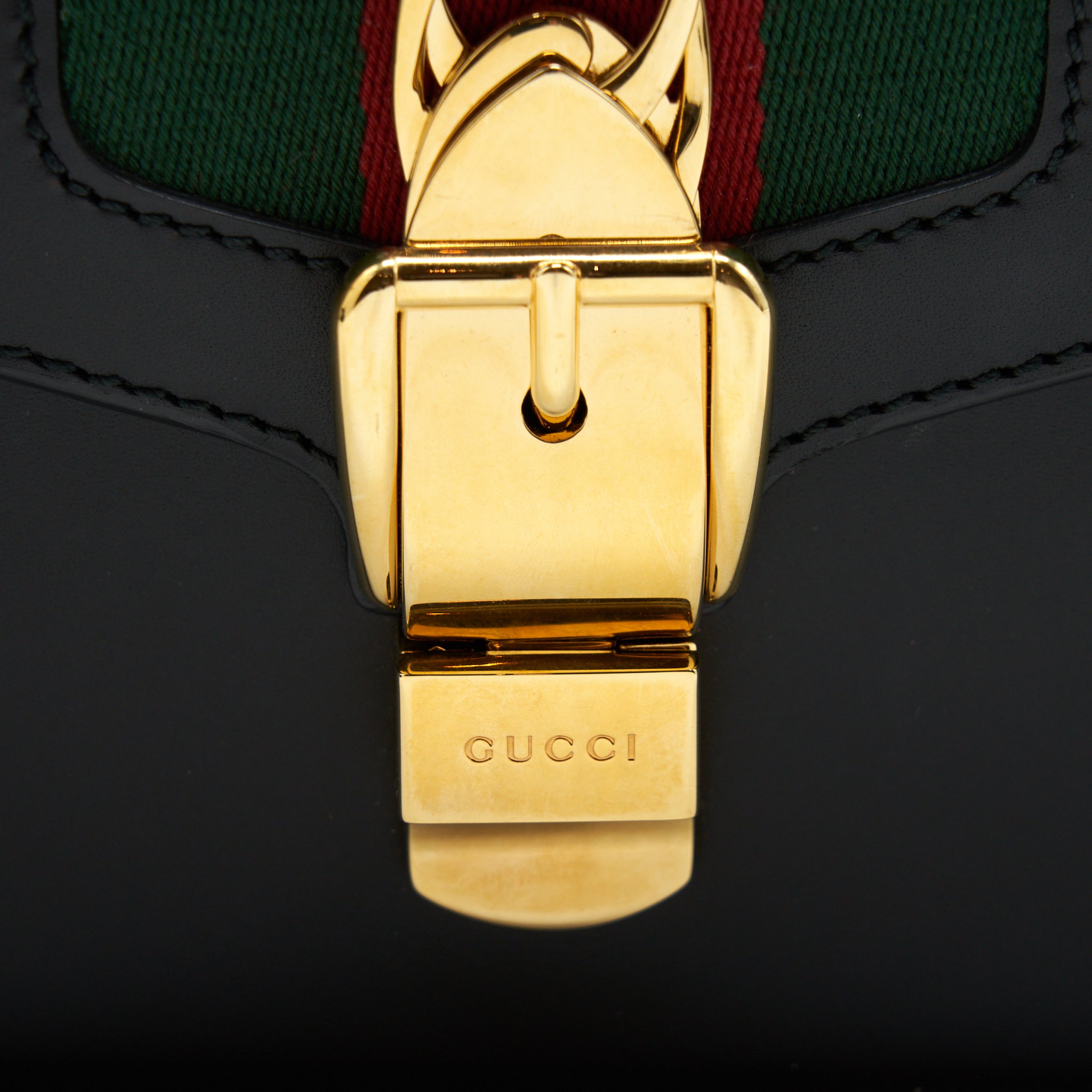 gucci-small-sylvie-shoulder-bag-black-ghw