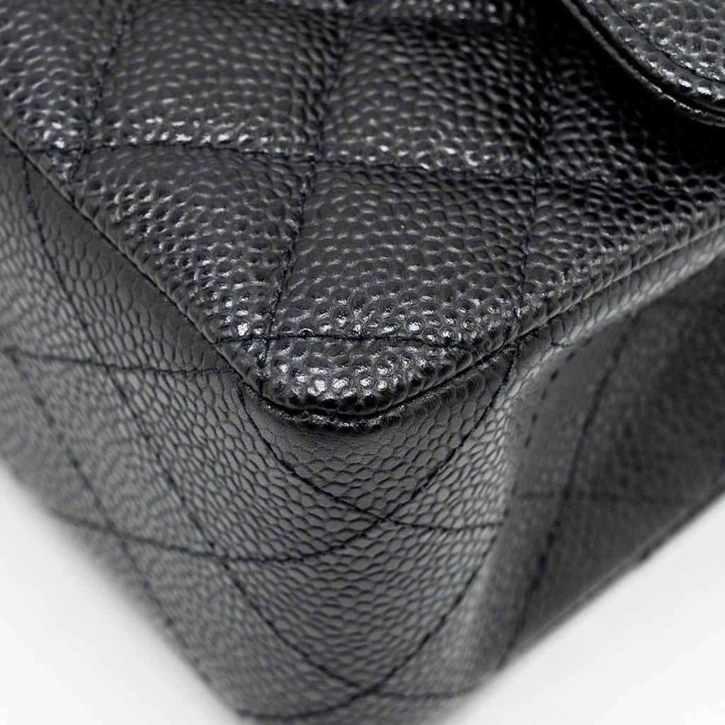 chanel-medium-classic-double-flap-bag-caviar-black-shw-copy