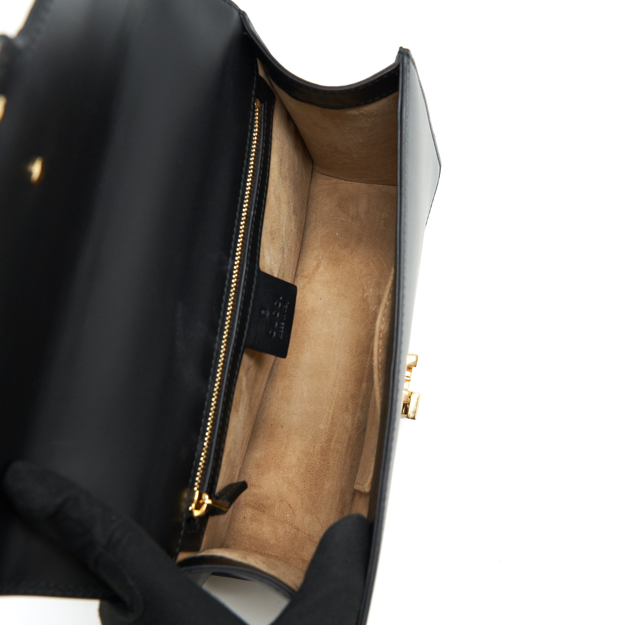 gucci-small-sylvie-shoulder-bag-black-ghw
