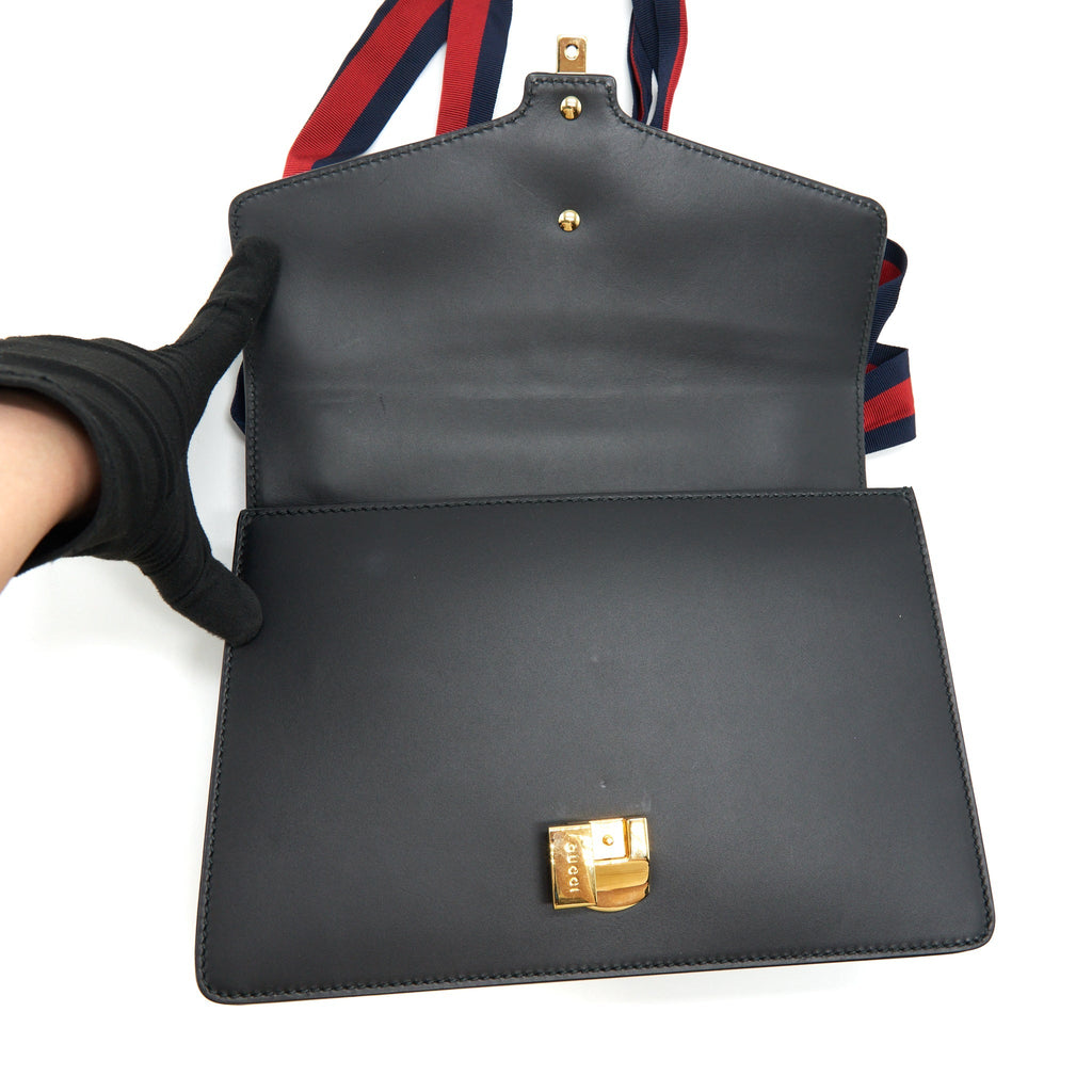 gucci-small-sylvie-shoulder-bag-black-ghw