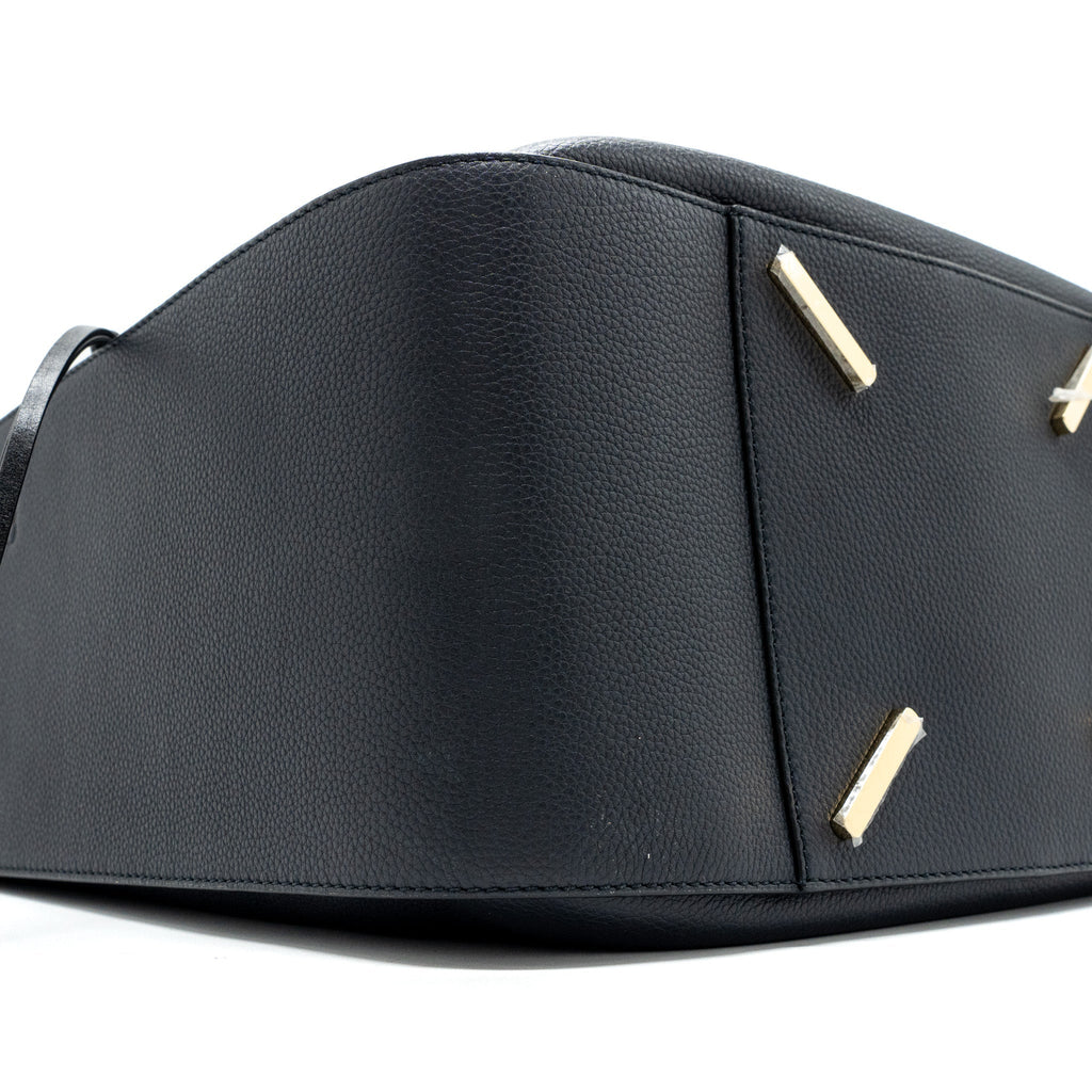 loewe-medium-hammock-bag-grained-calfskin-dark-blue-ghw