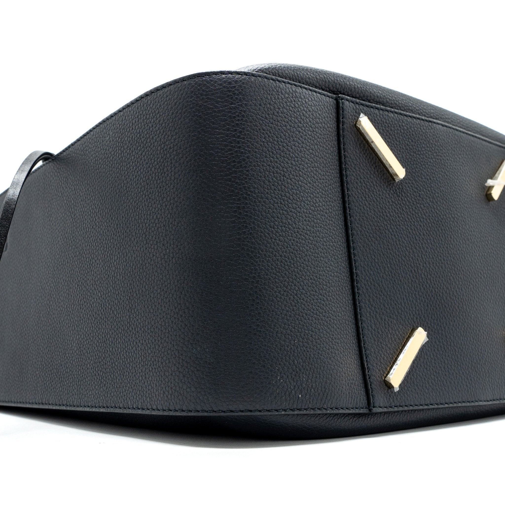 loewe-medium-hammock-bag-grained-calfskin-dark-blue-ghw