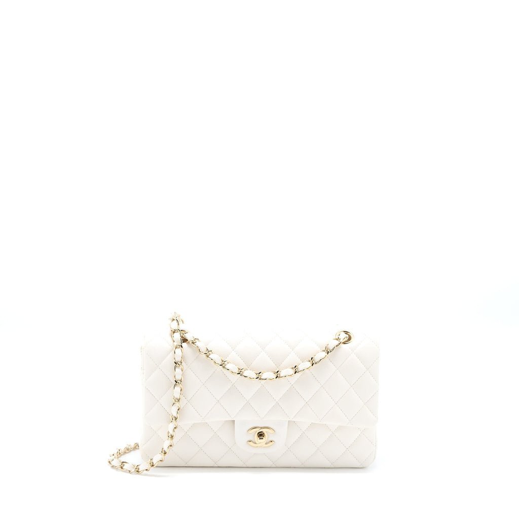 chanel-medium-classic-double-flap-bag-caviar-white-lghw