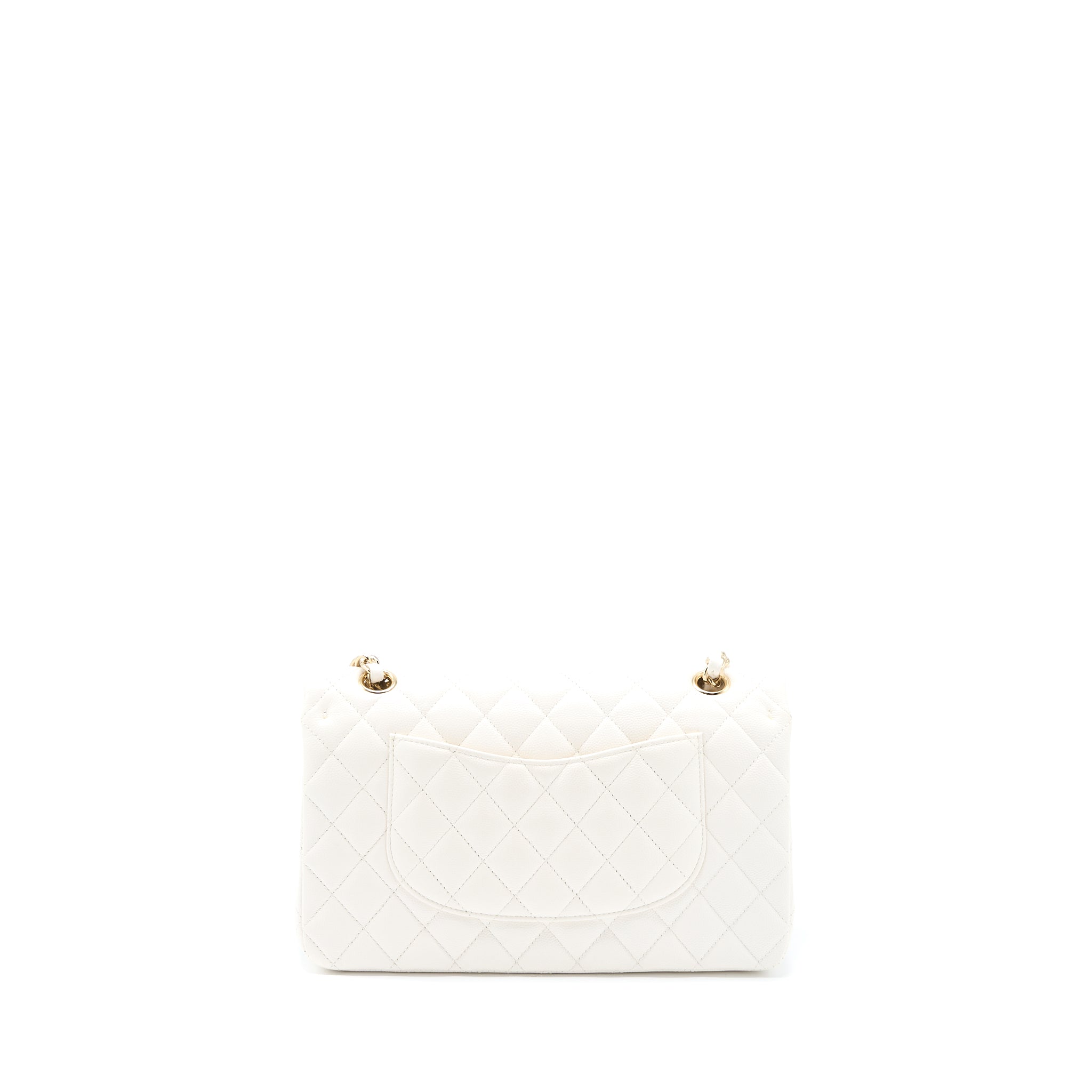chanel-medium-classic-double-flap-bag-caviar-white-lghw