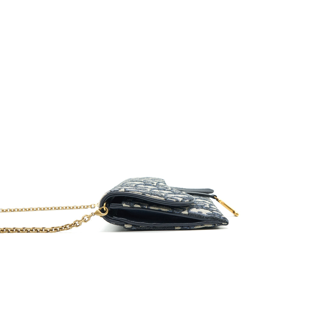 dior-oblique-jacquard-saddle-wallet-with-chain