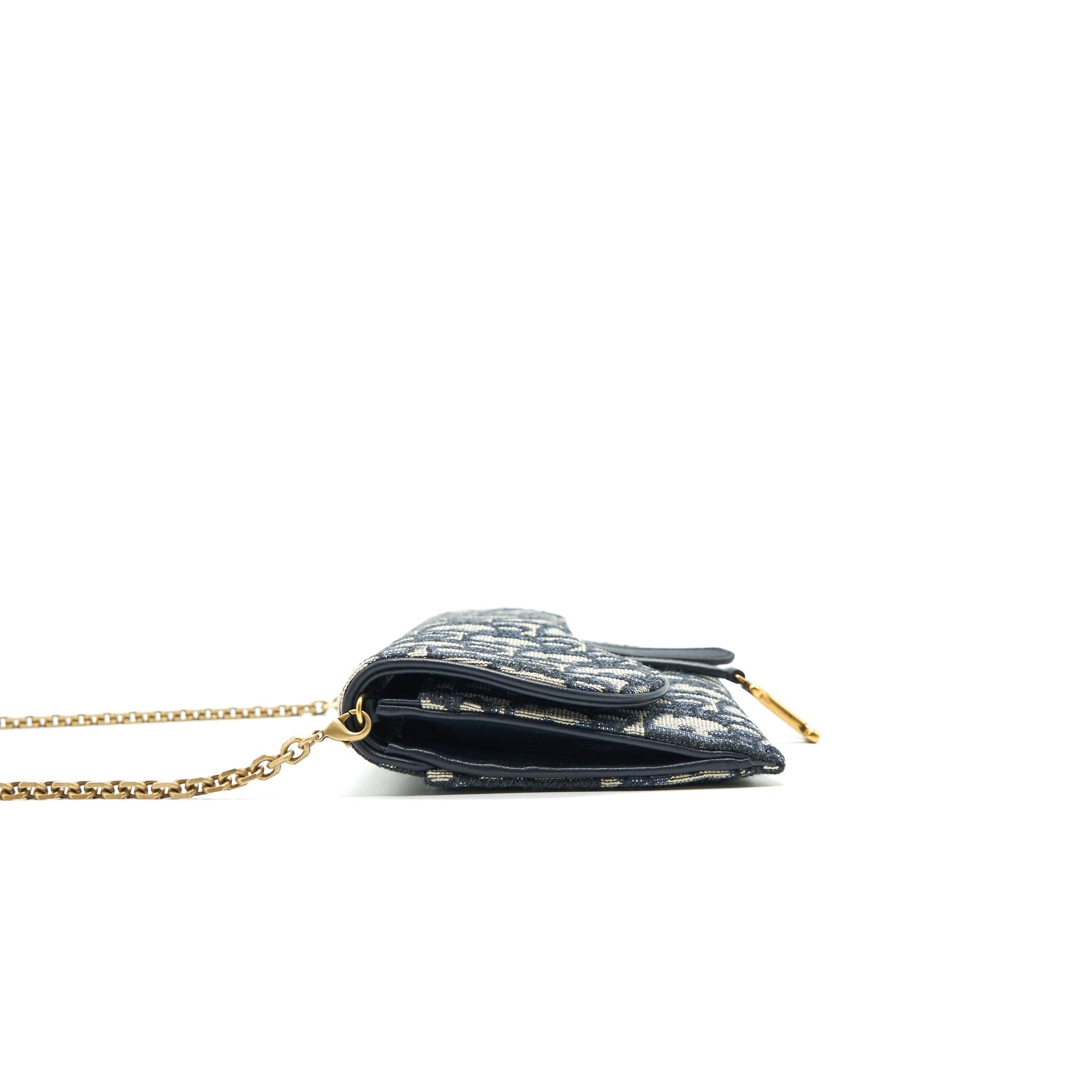 dior-oblique-jacquard-saddle-wallet-with-chain
