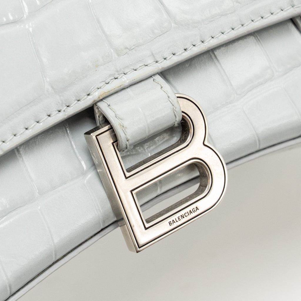 balenciaga-small-hourglass-bag-croc-embossed-calfskin-grey-shw-copy