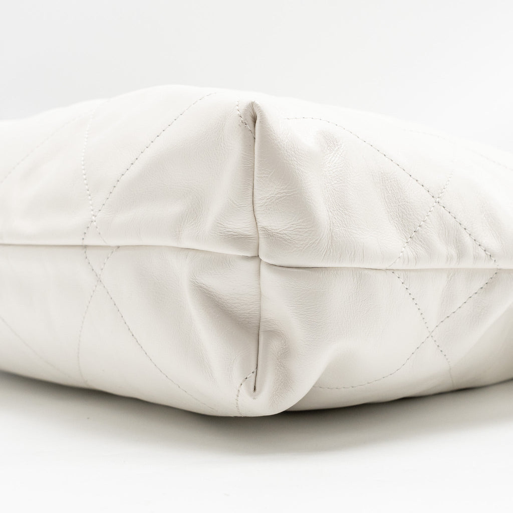 chanel-large-22-bag-shiny-calfskin-white-ghwmicrochip