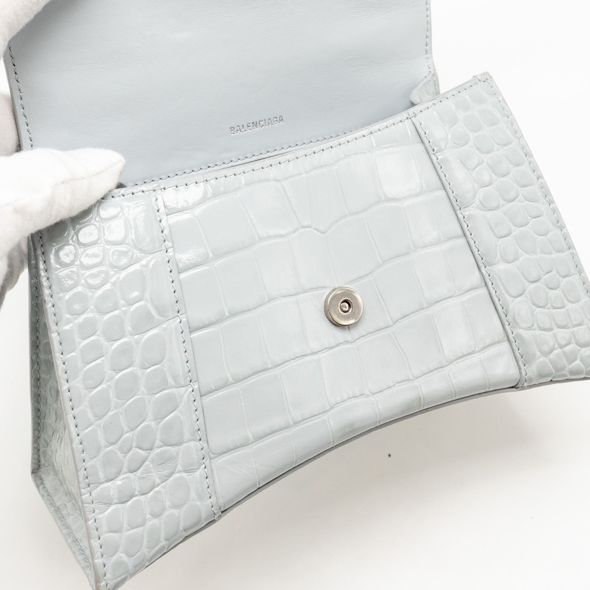 balenciaga-small-hourglass-bag-croc-embossed-calfskin-grey-shw-copy