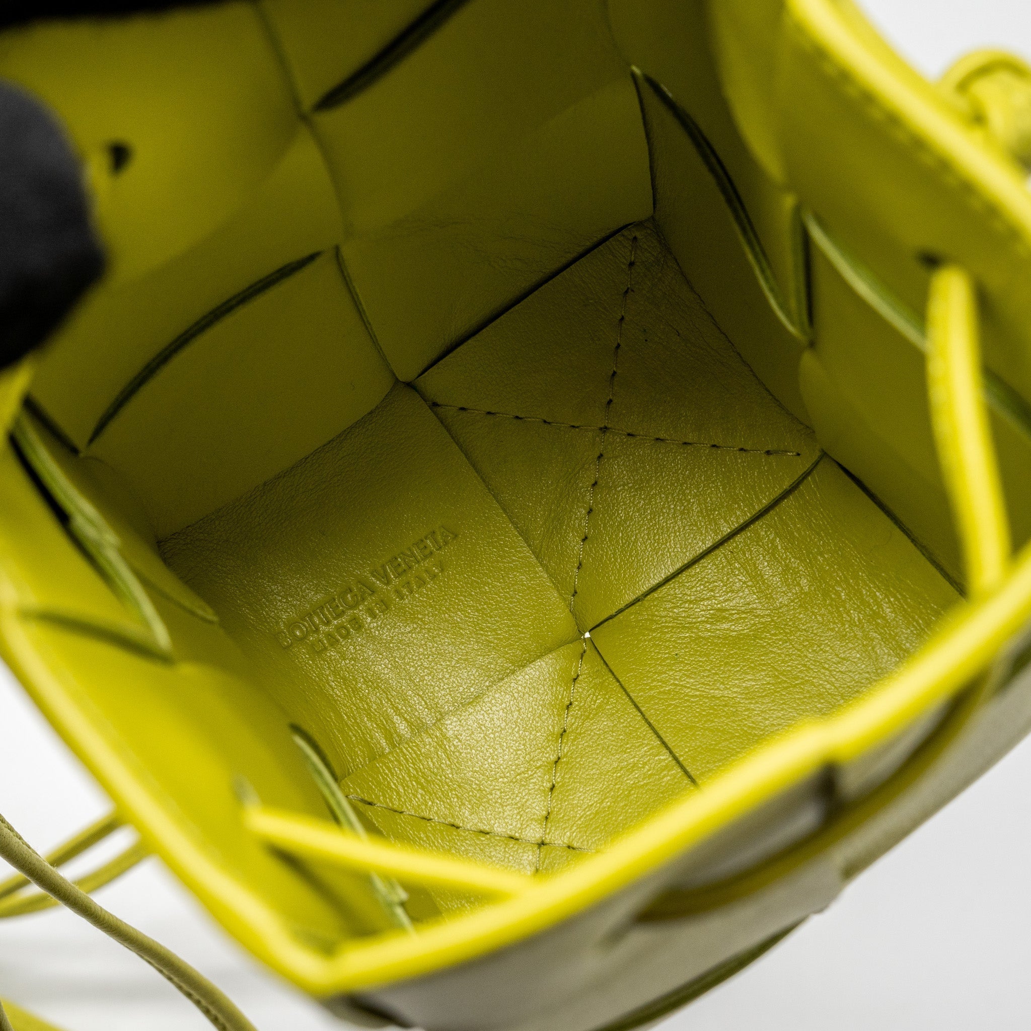 bottega-veneta-mini-cassette-bucket-bag-lambskin-yellow