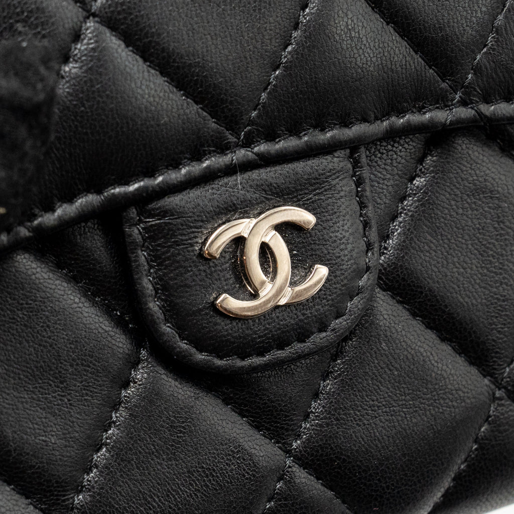 chanel-small-classic-flap-wallet-lambskin-black-shw