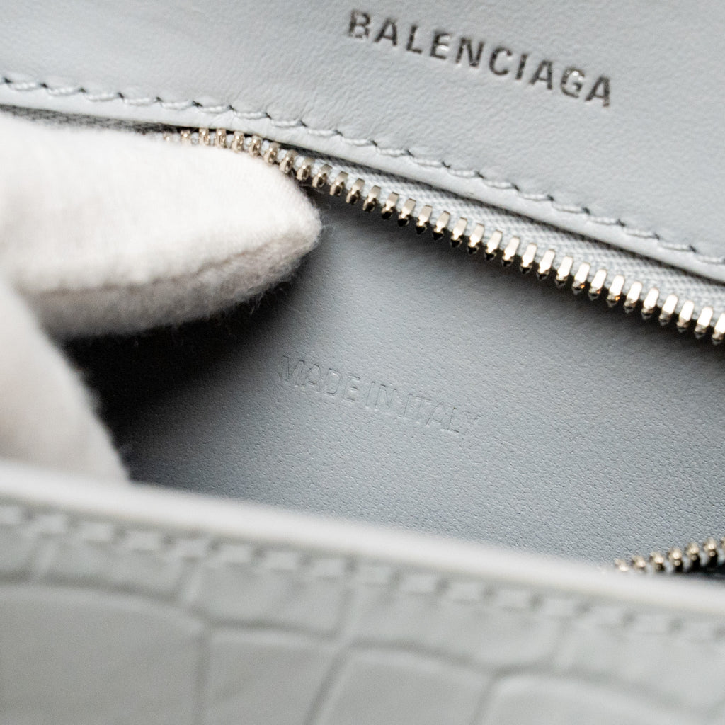 balenciaga-small-hourglass-bag-croc-embossed-calfskin-grey-shw-copy