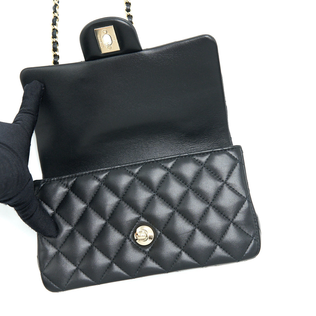 chanel-22a-top-handle-mini-rectangular-flap-bag-lambskin-black-ghw-microchip
