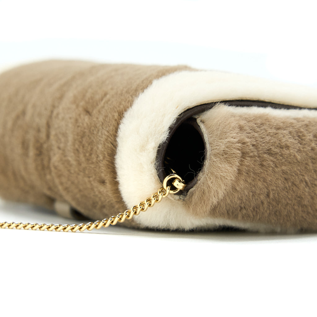 fendi-nano-baguette-charm-bag-with-chain-brown-cream