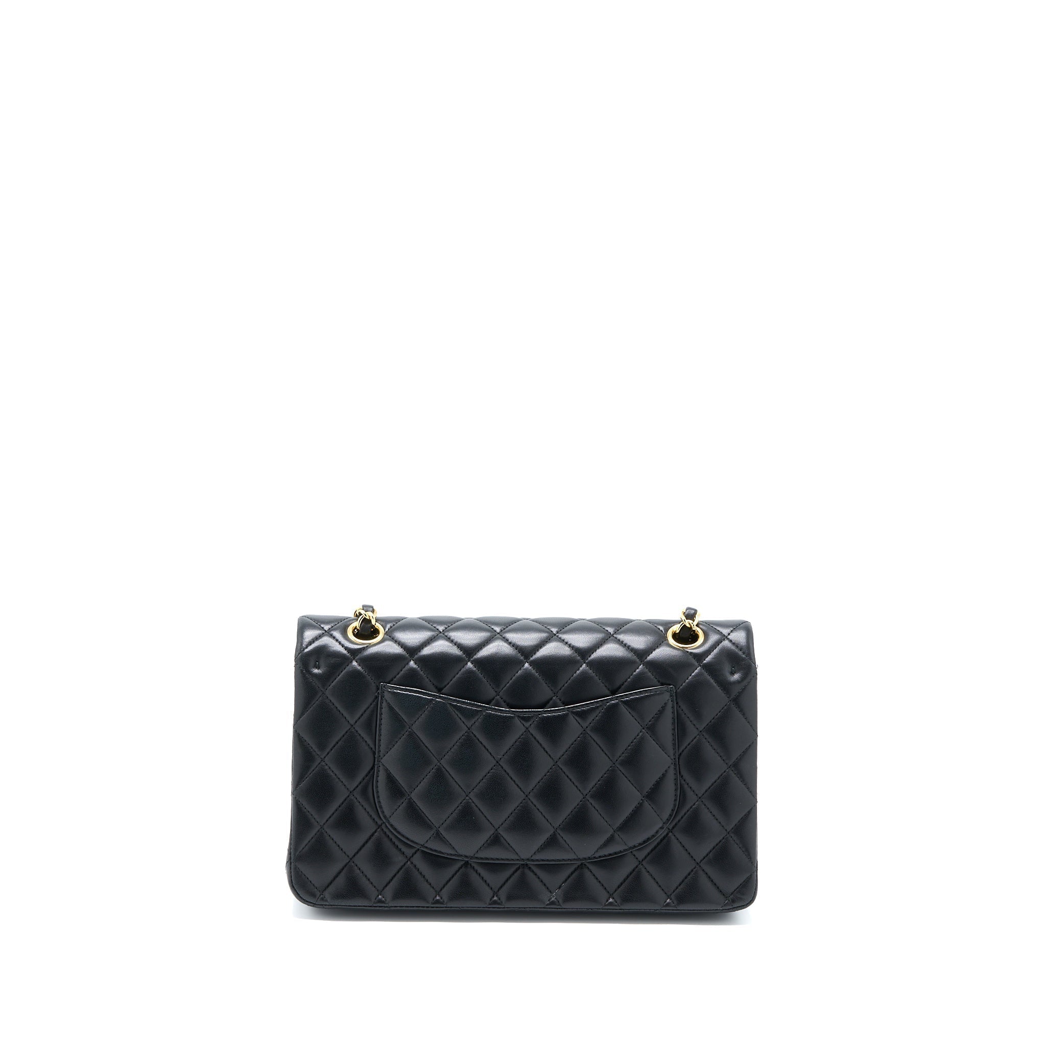 chanel-medium-classic-double-flap-bag-lambskin-black-ghw-2