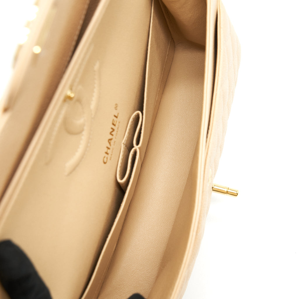 chanel-medium-classic-double-flap-bag-caviar-beige-lghw