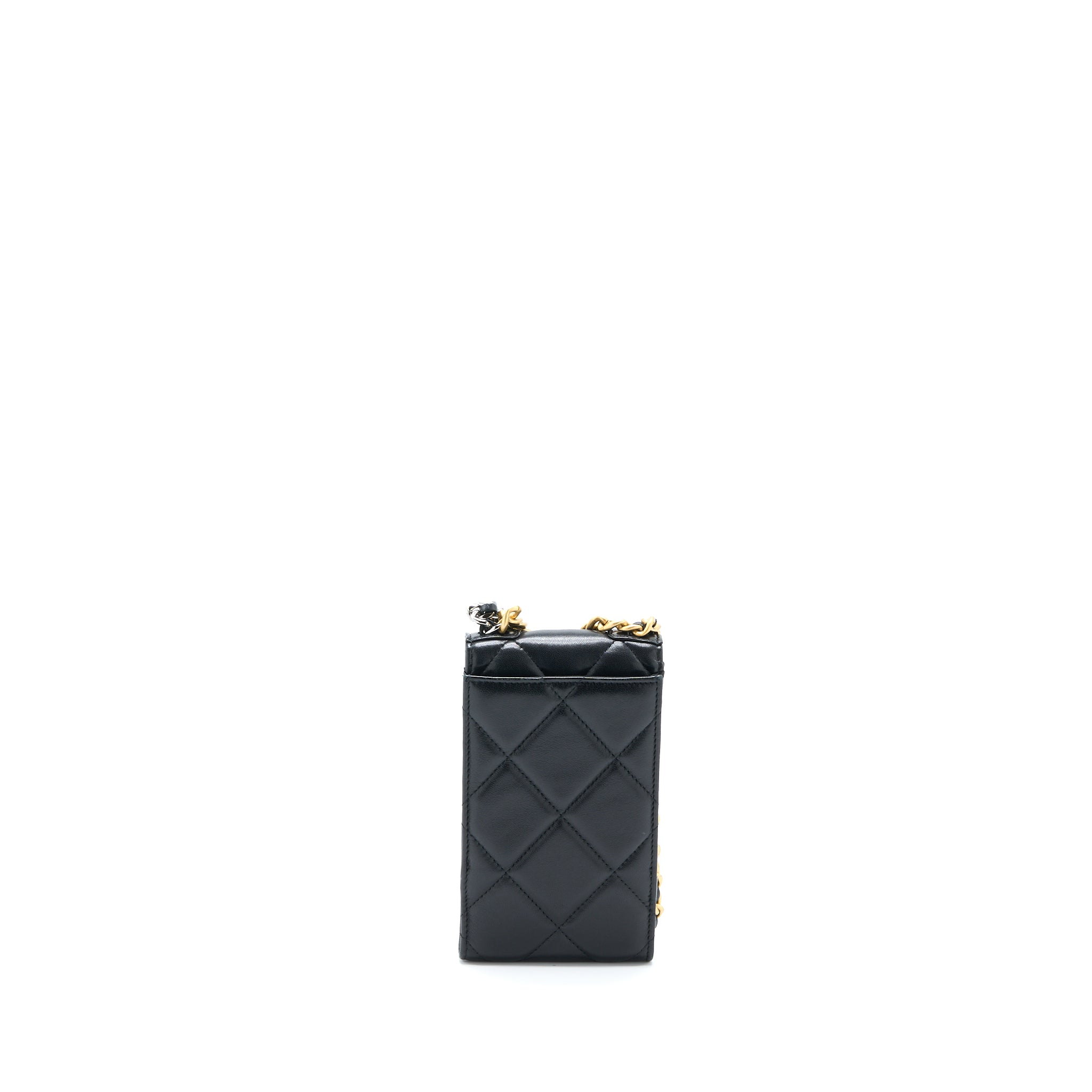 chanel-19-phone-pouch-with-chain-lambskin-black-multicolour-hardware
