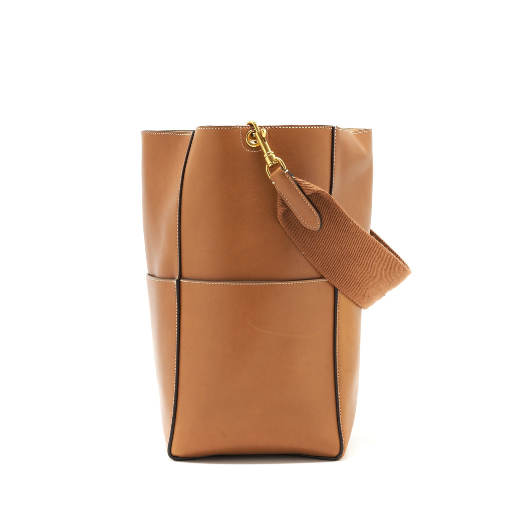 celine-sangle-bucket-bag-brown-ghw