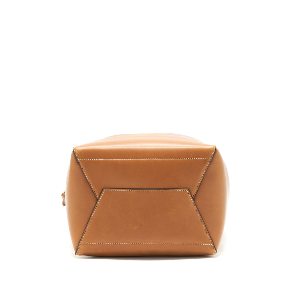 celine-sangle-bucket-bag-brown-ghw