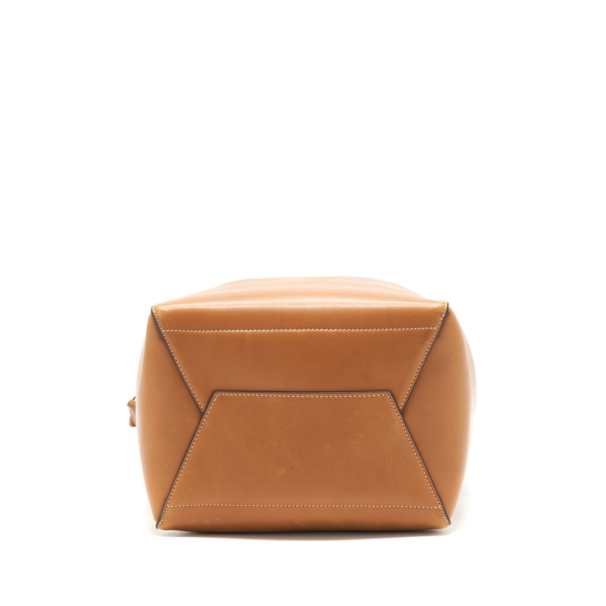 celine-sangle-bucket-bag-brown-ghw