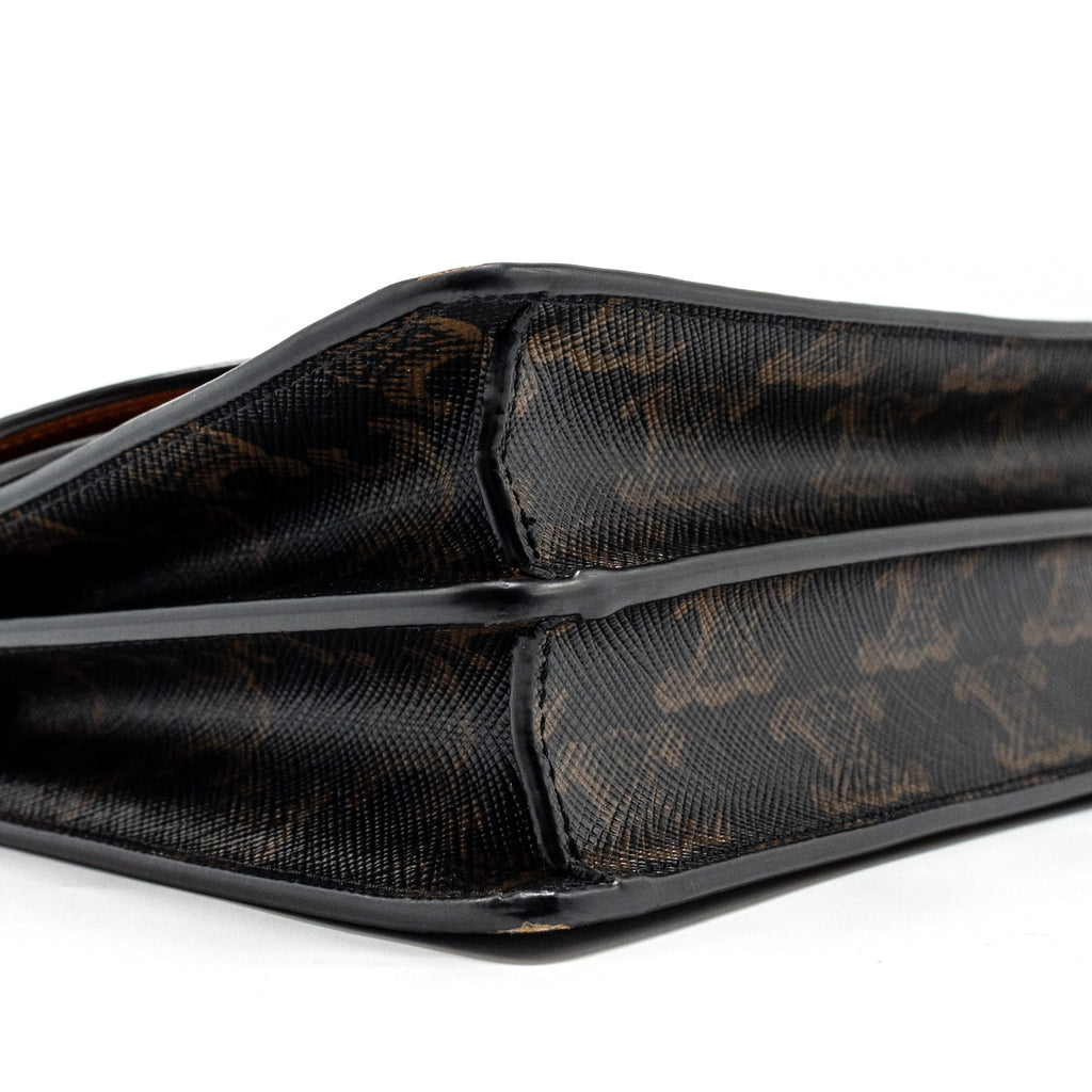 celine-wallet-on-strap-triomphe-canvas-smooth-lambskin-tan-ghw-5