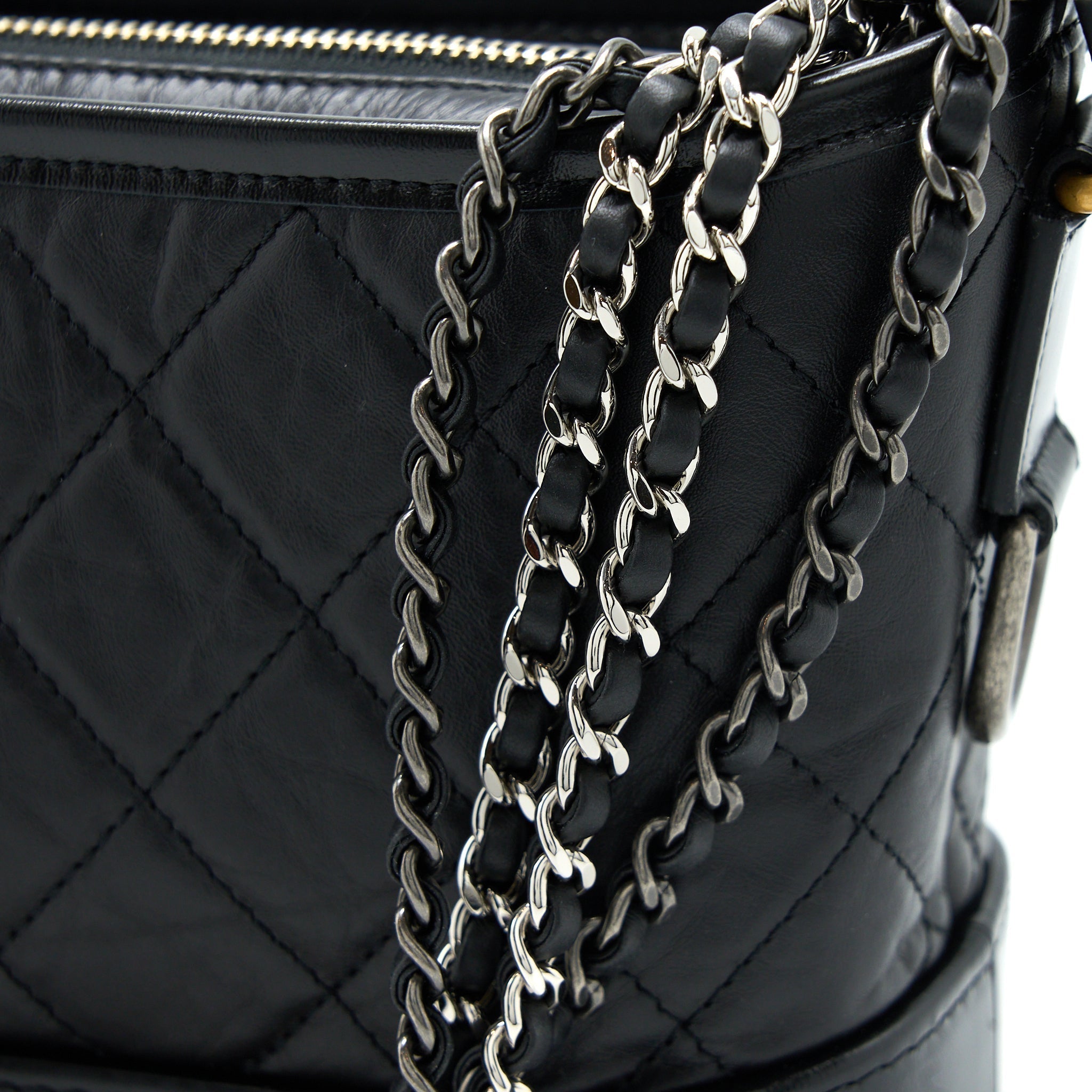 chanel-small-gabrielle-bag-aged-calfskin-black-multicolour-hardware-microchip